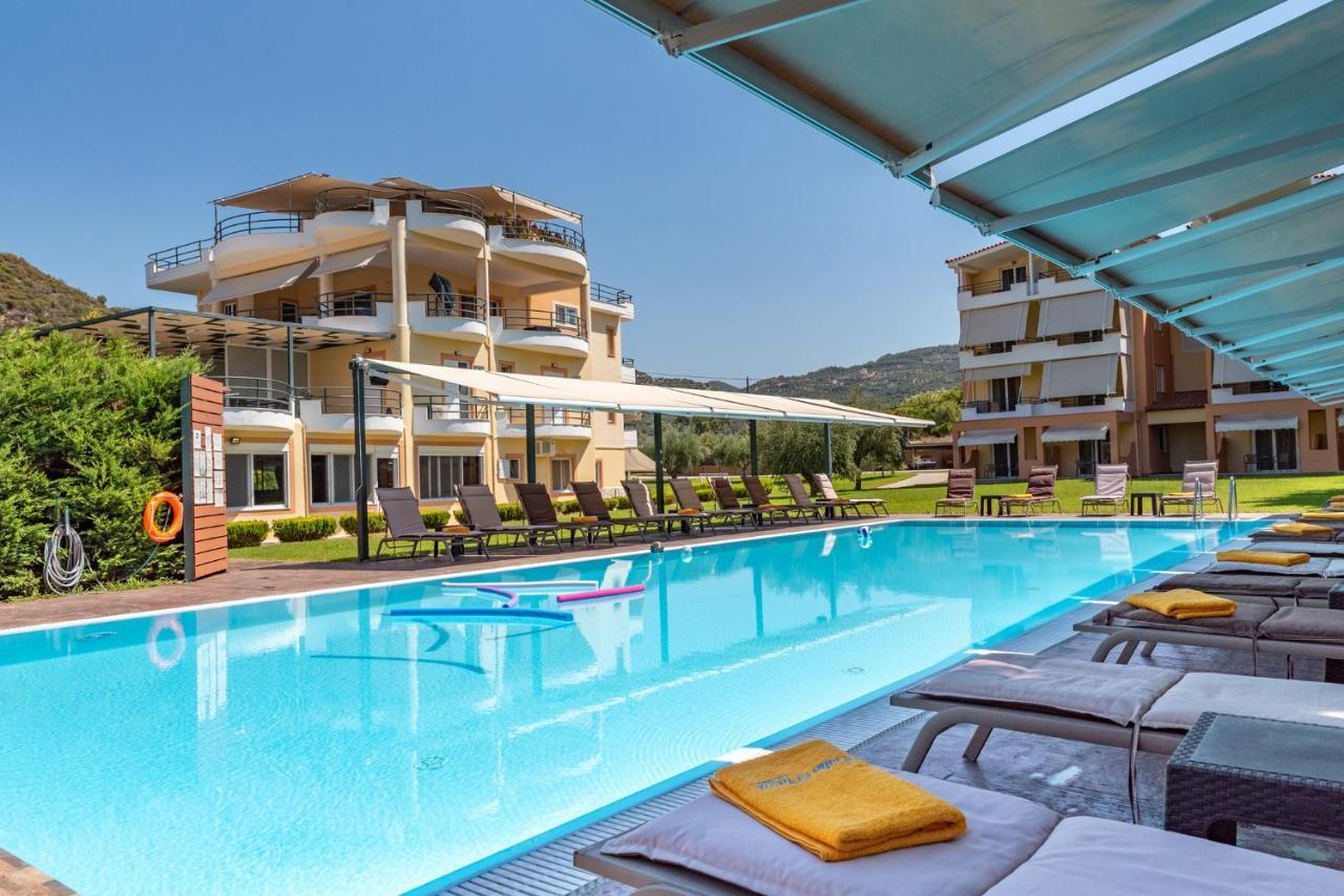 Anilio Plaza Aparthotel Zacharo Exterior photo